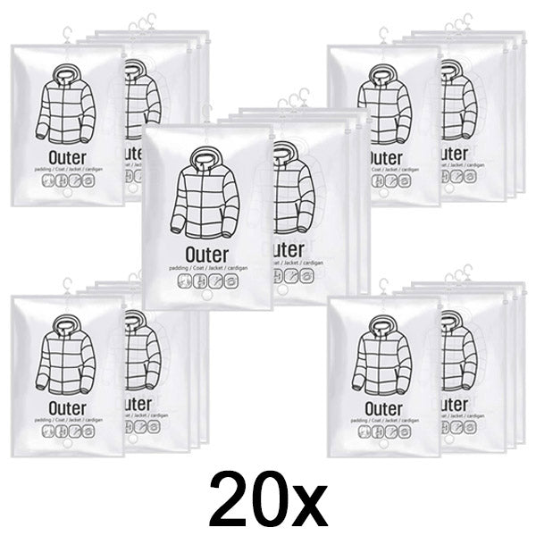 Sacs de rangement sous vide suspendus (lot de 4 pièces)