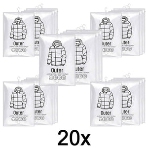 Sacs de rangement sous vide suspendus (lot de 4 pièces)