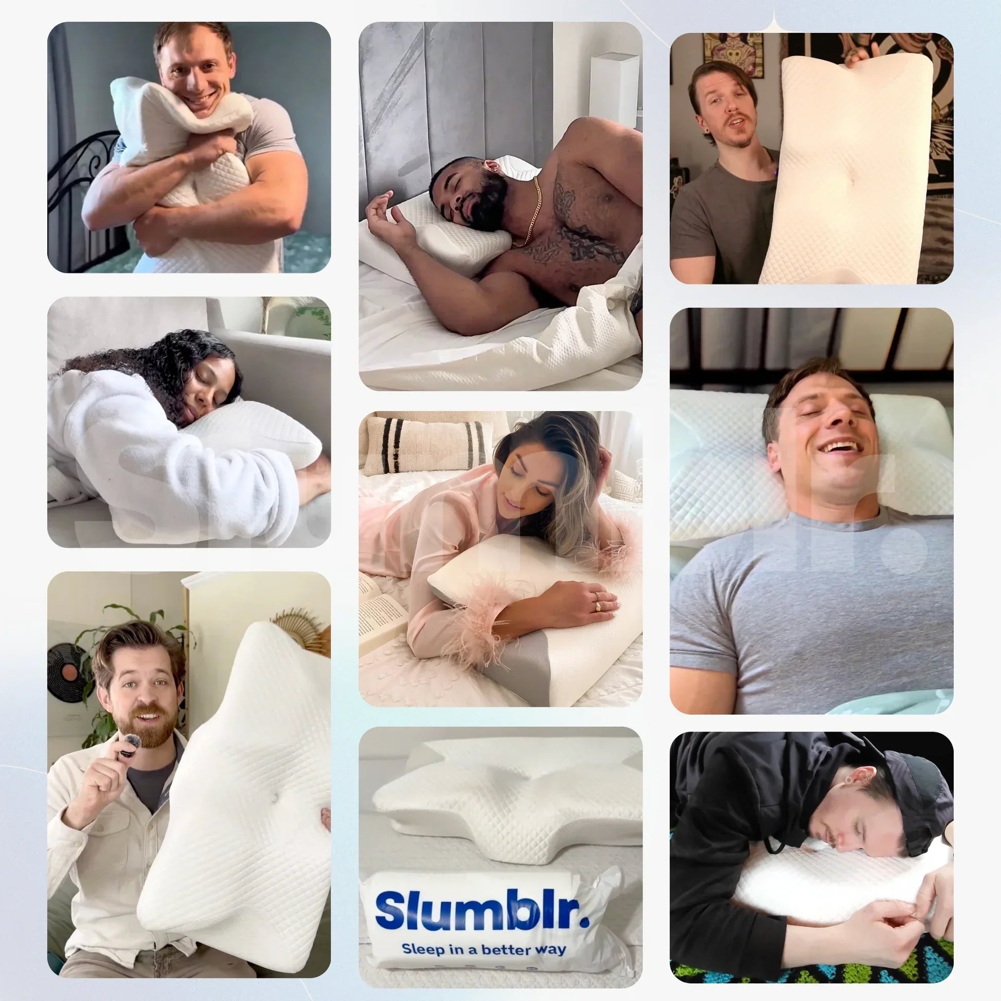 Oreiller Ergonomique Slumblr® Contour Ultra