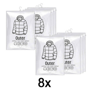 Sacs de rangement sous vide suspendus (lot de 4 pièces)