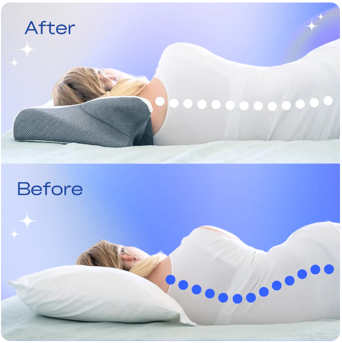 Oreiller Ergonomique Slumblr® Contour Ultra