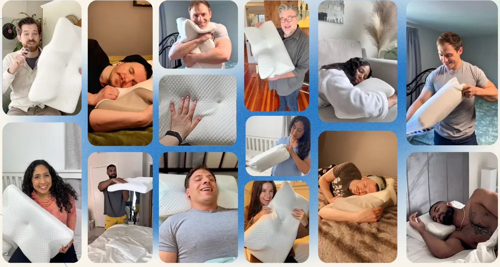 Slumblr® Oreillers Contour 2.0 : Épaisseur améliorée & confort surélevé