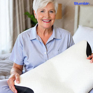 Slumblr® Oreillers Contour 2.0 : Épaisseur améliorée & confort surélevé