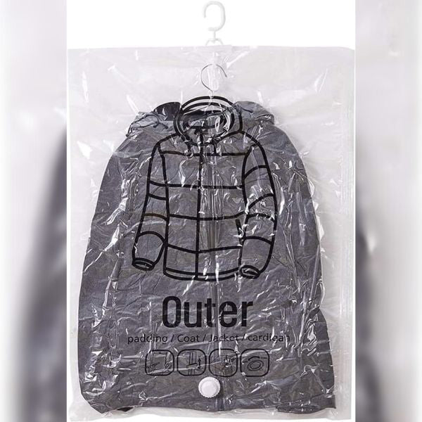 Sacs de rangement sous vide suspendus (lot de 4 pièces)