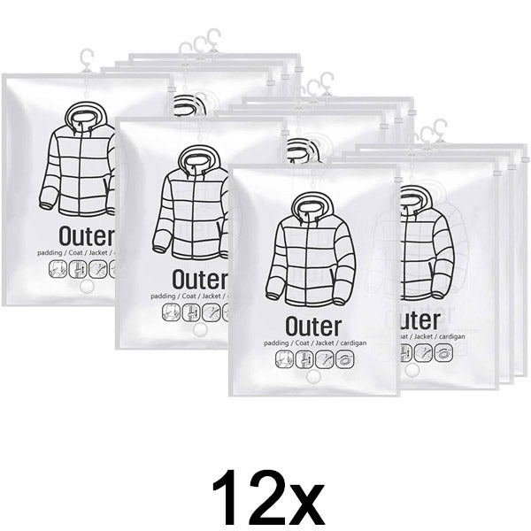 Sacs de rangement sous vide suspendus (lot de 4 pièces)