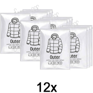 Sacs de rangement sous vide suspendus (lot de 4 pièces)