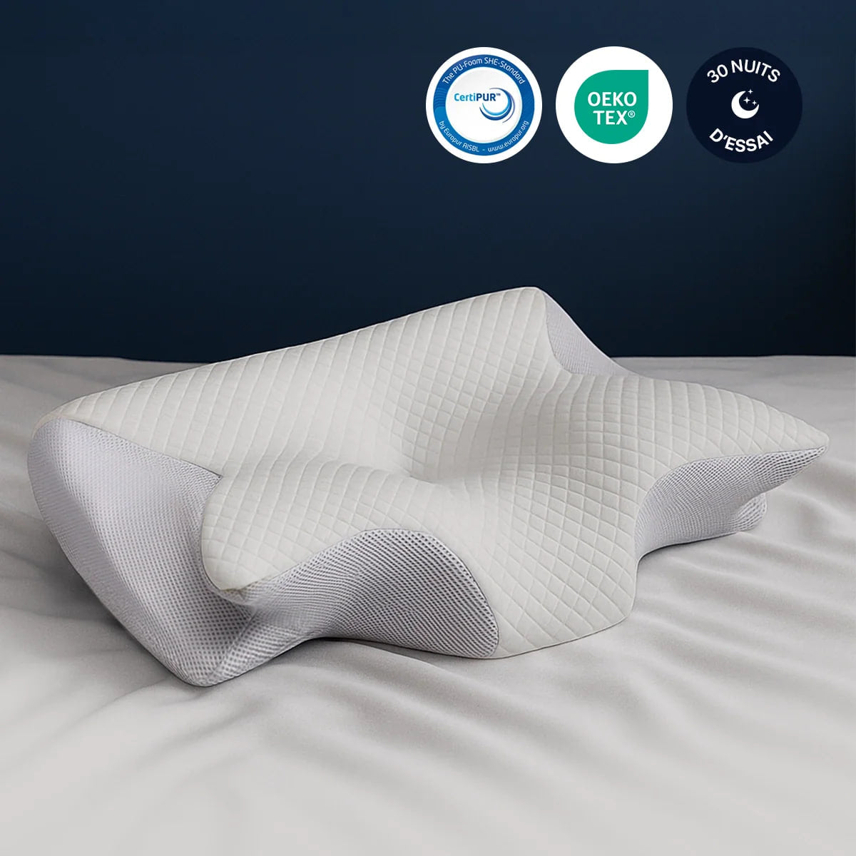 Oreiller Ergonomique Slumblr® Contour Ultra