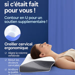Charger l&#39;image dans la galerie, Slumblr® Oreillers Contour 2.0 : Épaisseur améliorée &amp; confort surélevé
